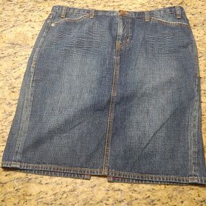 Like new Limited edition gap jeans denim skirt